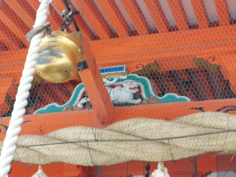八坂神社（鈴と虎）